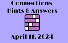 Connections NYT Game Hints & Answers Today April 11, 2024