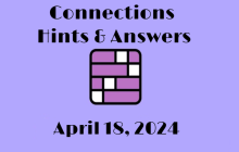 Connections NYT Game Hints & Answers Today April 18, 2024