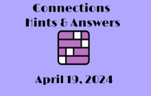 Connections NYT Game Hints & Answers Today April 19, 2024