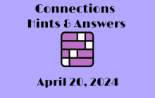 Connections NYT Game Hints & Answers Today April 20, 2024