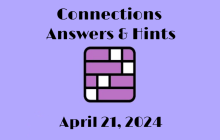 Connections NYT Game Hints & Answers Today April 21, 2024