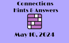 Connections NYT Game Hints & Answers Today May 10, 2024 img