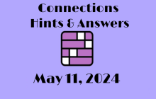 Connections NYT Game Hints & Answers Today May 11, 2024 img