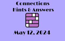 Connections NYT Game Hints & Answers Today May 12, 2024 img