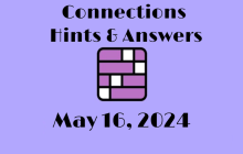 Connections NYT Game Hints & Answers Today May 16, 2024 img