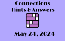 Connections NYT Game Hints & Answers Today May 24, 2024 img