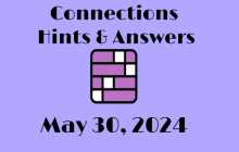 Connections NYT Game Hints & Answers Today May 30, 2024 img